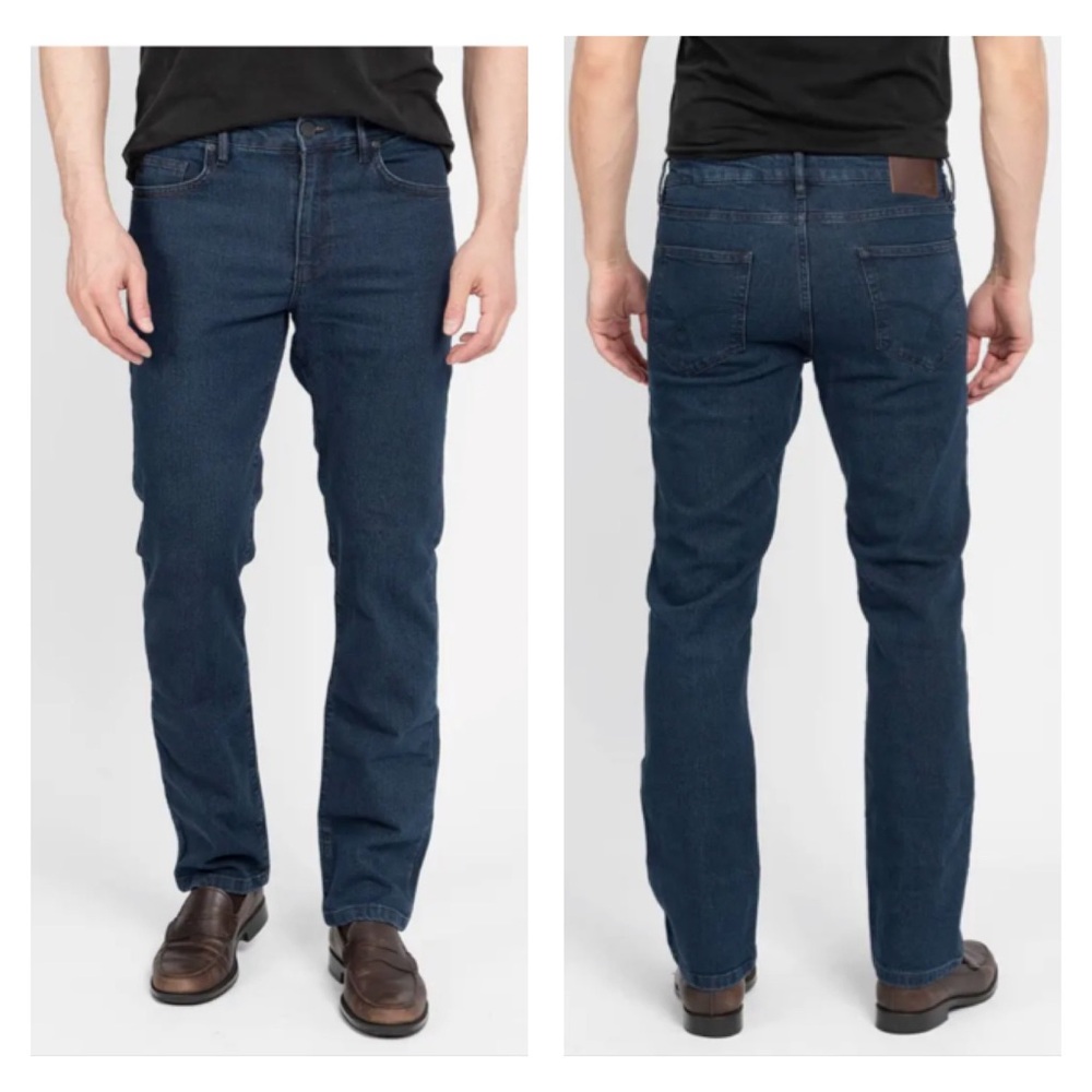 Jack of Spades No.1 High Roller Straight Leg Jeans Men 36 x 36 Long Tall Stretch